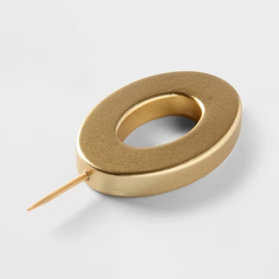 Number 0 Gold Candle - Spritz™ 5 Number 0 Gold Candle - Spritz™ - Image 3