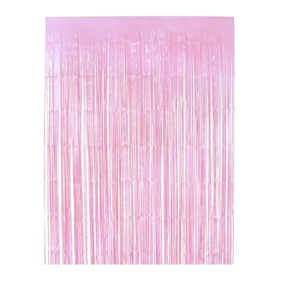 Rainbow Confetti Fringe Backdrop Lavender - Spritz™ 5 Rainbow Confetti Fringe Backdrop Lavender - Spritz™ - Image 3