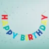 Felt Happy Birthday Banner - Spritz™