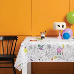 Halloween Color Your Own Table Cover - Spritz™