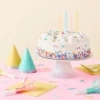 12pk Iridescent Birthday Cake Candles - Spritz™: Tall Long Sparkling Multicolor Wax, 5.875" Height -Bakerross Store GUEST 301e9a60 19c9 422a a9fa c7685c10d512
