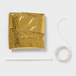 "baby" Script Foil Balloon Banner Gold - Spritz™ -Bakerross Store GUEST 3522eca7 9508 4f5b b3da aea619098edf