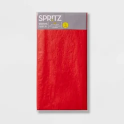 8ct Tissue Paper Red - Spritz™: Gift Packaging Accessories For All Occasions, Solid Pattern, 16.5" X 24" -Bakerross Store GUEST 370ec8f7 61b8 4849 a52e f62f56dd1783