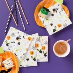 20ct Halloween Monster Party Lunch Napkin - Spritz™