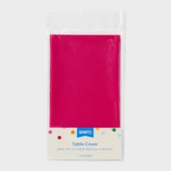 Hot Pink Rectangular Table Cover - Spritz™ -Bakerross Store GUEST 4dce6bd8 80e7 49e8 9573 b6fa56eea4e2