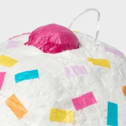 Cupcake Pinata - Spritz™: Pink Party Decoration For Kids Birthday, 14" Paper Piñata, No Assembly Required -Bakerross Store GUEST 58781b83 45a7 40fb 8e15 5315f0826d82