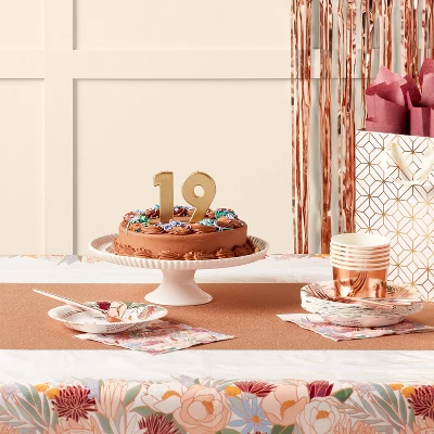 Number 9 Gold Candle - Spritz™ 3 Number 9 Gold Candle - Spritz™