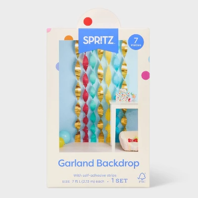 Twisted Paper Hanging Garlands - Spritz™ 5 Twisted Paper Hanging Garlands - Spritz™ - Image 3