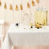 Gold Confetti Print Rectangular Table Cover - Spritz™ -Bakerross Store GUEST 740b09d9 2006 4bd3 8037 9e248e946414