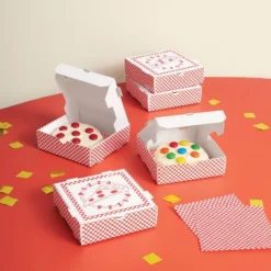 Pizza Box Shaped Treat Box 6ct - Spritz™