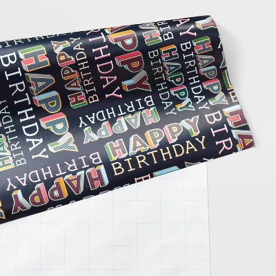 Happy Birthday Roll Wrap - Spritz™ 4 Happy Birthday Roll Wrap - Spritz™ - Image 2