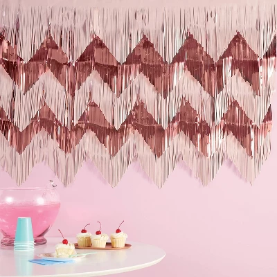 5ct Boho Décor Backdrop White/Rose/Gold - Spritz™ 3 5ct Boho Décor Backdrop White/Rose/Gold - Spritz™