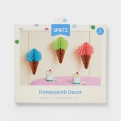 3ct Ice Cream Honeycombs - Spritz™ -Bakerross Store GUEST 8b7b83cd 2525 4dbc 97b7 9adecf060749