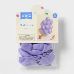 15ct Lavender Balloons - Spritz™ 7 15ct Lavender Balloons - Spritz™ -Bakerross Store GUEST 9896cfa1 bd94 4749 b29c 87e718641dab
