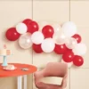 Target Red And White Balloon Arch Garland - Spritz™