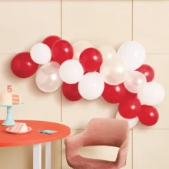 Target Red And White Balloon Arch Garland - Spritz™