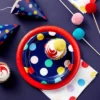 20ct Confetti Dots Snack Plates - Spritz™