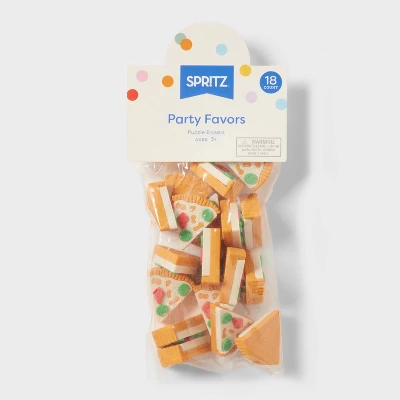 Pizza Slice Erasers Party Favor 18ct - Spritz™ 3 Pizza Slice Erasers Party Favor 18ct - Spritz™ - Image 2