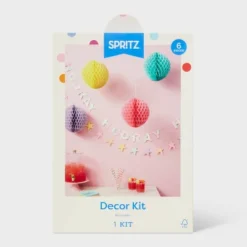 Pastel Honeycomb And Garland Kit - Spritz™ -Bakerross Store GUEST beaddaef e28c 4a2d 967d 4c315a202847