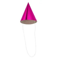 10ct 5" Metallic Foil Party Hats Hot Pink - Spritz™ 7 10ct 5" Metallic Foil Party Hats Hot Pink - Spritz™ -Bakerross Store GUEST d740b452 1cd7 4519 9544 e85d7a2ffe2d