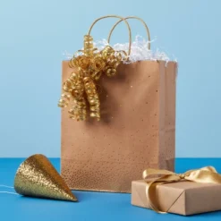 Fabric Curl Swirl Gold Metallic - Spritz™