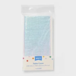 54 X 108" Iridescent Table Cover - Spritz™ -Bakerross Store GUEST e230ee6a 2276 492e a6da 8fa2b3f4a30e