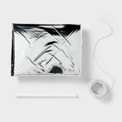 "Happy Birthday" Foil Balloon Banner Silver - Spritz™" -Bakerross Store GUEST fec45eee 0231 4dbe 8564 aa4bdc8986f8